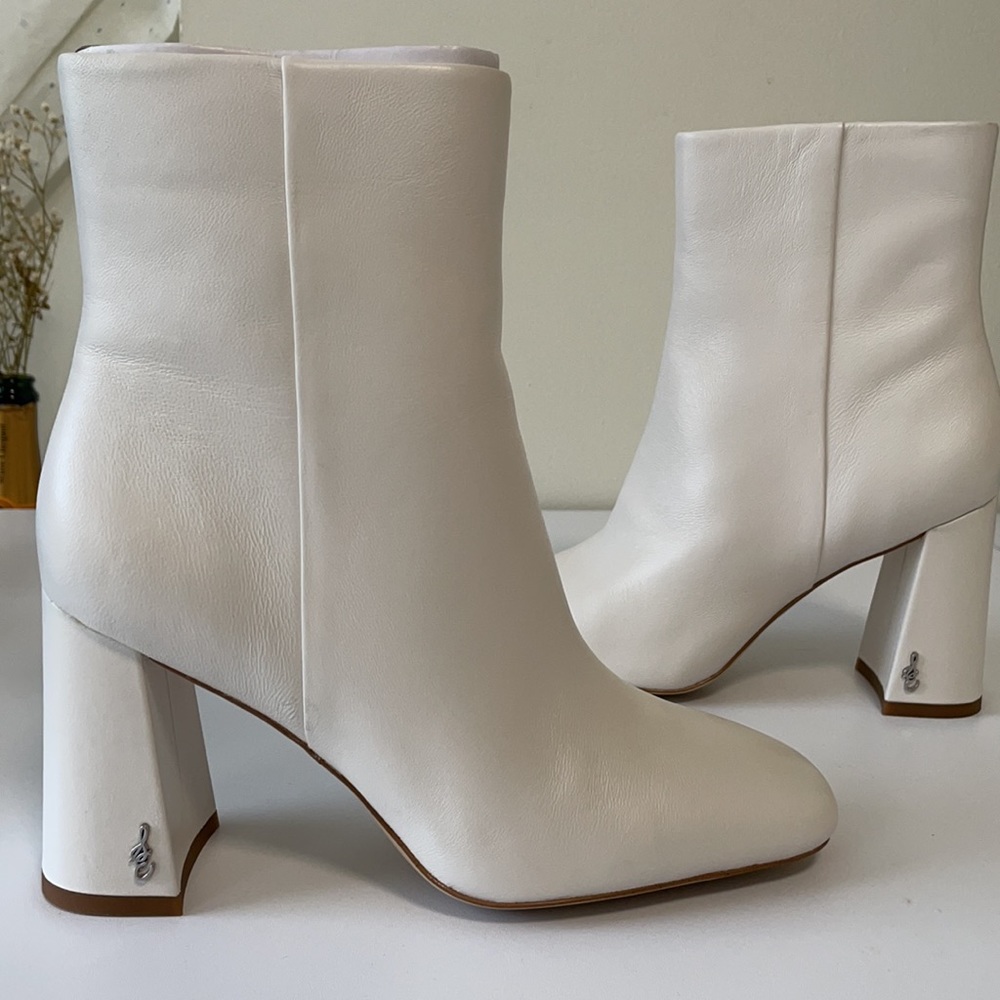 White Codie Ankle Bootie - 6.5